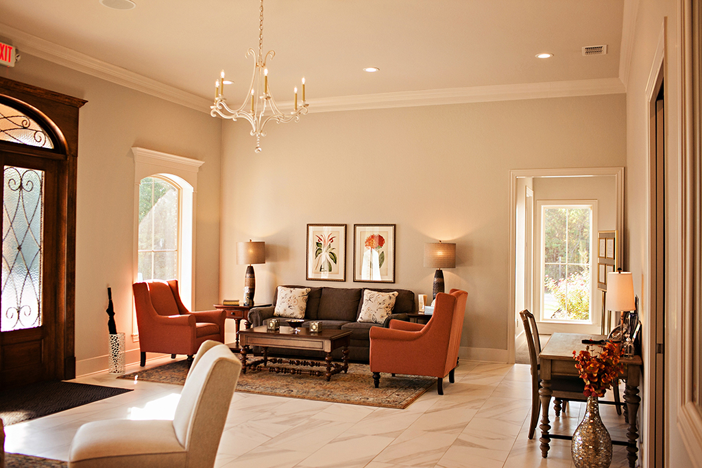 Rhone Funeral Home Reception