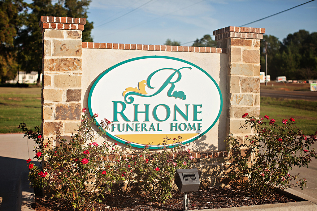 Rhone Funeral Home Entrance