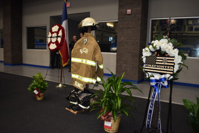 Rhone Funeral Home Firefighter Service
