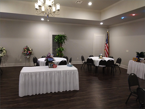 Rhone Funeral Home Lobby