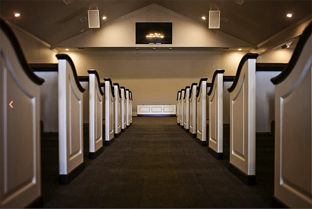 Rhone Funeral Home Pews